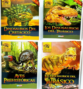 ANIMALES PREHISTORICOS 4 MODELOS. C/U