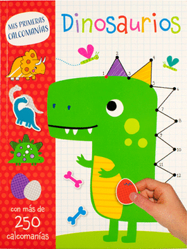 MIS PRIMERAS CALCOMANÍAS, DINOSAURIOS