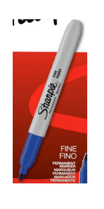 MARCADOR PERMANENTE AZUL