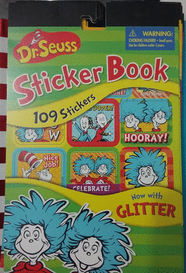 STICKER BOOK NOW WITH GLITTER