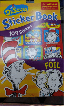 STICKER BOOK WITH FOIL