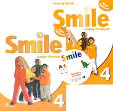 SMILE 4 STUDENTS BOOK C/ACTIVITY BOOK AND CD ROM PACK