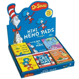 DR SEUSS MINI LIBRETA MEMO PAD