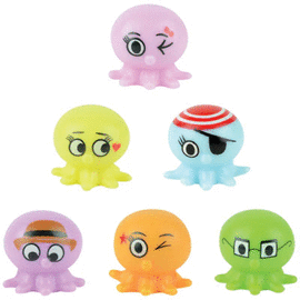 TOPPERS DE PULPO PARA LAPIZ OCTO SQUISHIES SERIES