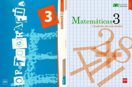 3 PRIMARIA MATEMATICAS APRENDIZAJE Y REFUERZO+ORTOGRAFIA CONECTA PACK