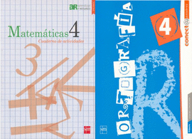 4 PRIMARIA MATEMATICAS APRENDIZAJE Y REFUERZO+ORTOGRAFIA CONECTA PACK