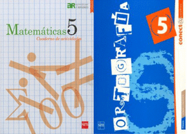 5 PRIMARIA MATEMATICAS APRENDIZAJE Y REFUERZO + ORTOGRAFIA CONECTA PACK