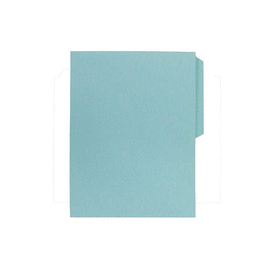 FOLDER CARTA AZUL