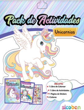 PACK DE ACTIVIDADES, UNICORNIOS
