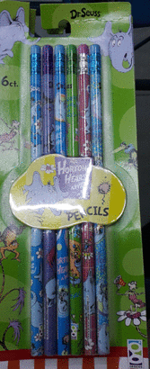 PENCILS HORTON HEARS A WHO PACK 6