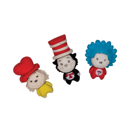 CAT IN THE HAT TOPPER GOMA  PARA LAPIZ 3D. C/U