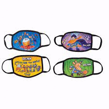 CUBREBOCA INFANTIL DOG MAN