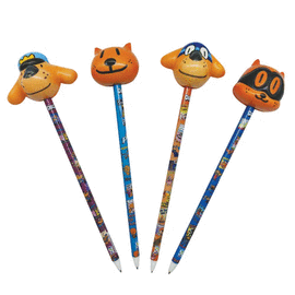 DOG MAN SQUISHY TOP PEN      BOLIGRAFO