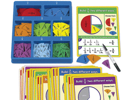 BUILDING FRACTIONS ACTIVITY CENTER