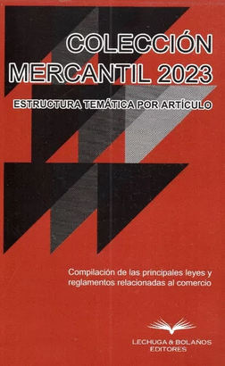 COLECCIÓN MERCANTIL 2023 ESTRUCTURA TEMÁTICA POR ARTICULO