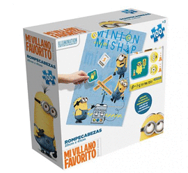 ROMPECABEZAS ACTIVIDADES STICKERS MI VILLANO FAVORITO