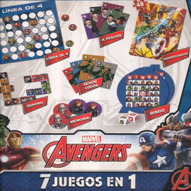 7 JUEGOS EN 1 AVENGERS MARVEL