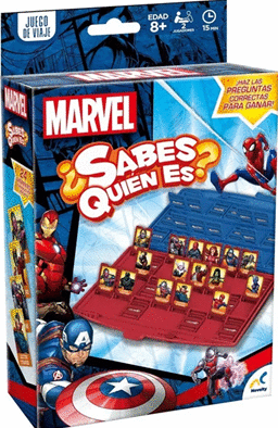 JCA-3941 ¿SABES QUIEN ES? MARVEL DE VIAJE