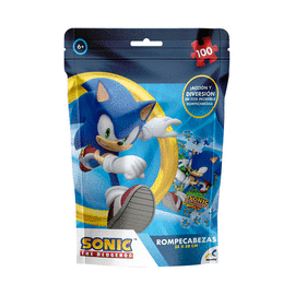 JCA-4247 ROMPECABEZAS BOLSA FOIL SONIC