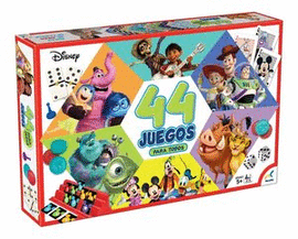 JCA-4284 JUEGO DE MESA 44 JUEGOS PARA TODOS DISNEY PIXAR