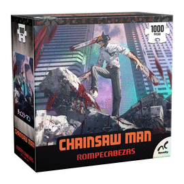 JCA-4717 ROMPECABEZAS CHAINSAW MAN HOLOGRÁFICO COLECCIONABLE 1000 PIEZAS