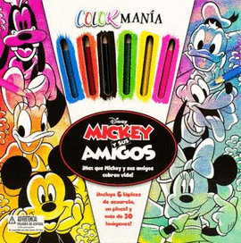 MICKEY Y SUS AMIGOS. COLORMANIA