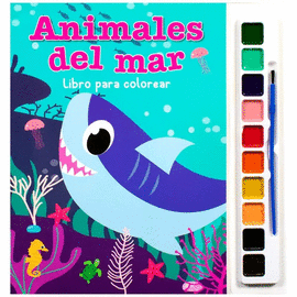 LIBRO PARA COLOREAR ANIMALES DEL MAR