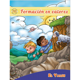 LIBRO COLOREAR VALORES EL VALOR