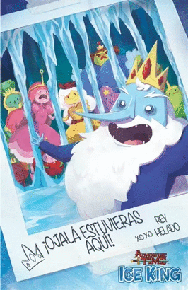 ADVENTURE TIME ICE KING #2C