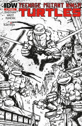TEENAGE MUTANT NINJA TURTLES #1E