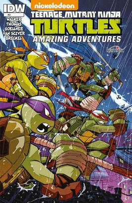 TEENAGE MUTANT NINJA TURTLES AMAZING ADVENTURES #2A