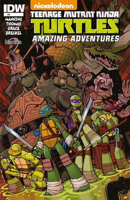 TEENAGE MUTANT NINJA TURTLES AMAZING ADVENTURES #4A