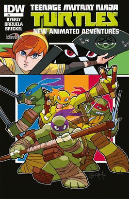 TEENAGE MUTANT NINJA TURTLES NEW ANIMATED ADVENTURES #2B