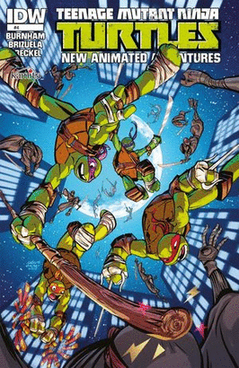 TEENAGE MUTANT NINJA TURTLES NEW ANIMATED ADVENTURES #4B