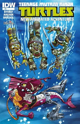 TEENAGE MUTANT NINJA TURTLES NEW ANIMATED ADVENTURES #5A