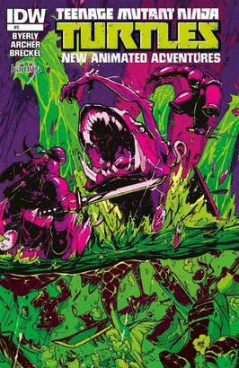 TEENAGE MUTANT NINJA TURTLES NEW ANIMATED ADVENTURES #5B