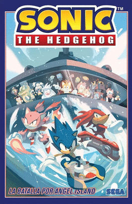 SONIC THE HEDGEHOG LA BATALLA POR ANGEL ISLAND 3A