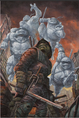 TEENAGE MUTANT NINJA TURTLES THE LAST RONIN DESEO DE MUERTE #1O