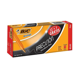 BOLIGRAFO PUNTA FINA ROJO PRECISION BIC