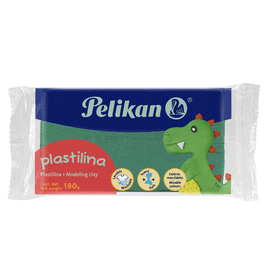 PLASTILINA MARQUETA VERDE OBSCURO 180 GRS