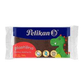 PLASTILINA MARQUETA CAFÉ 180 GRS