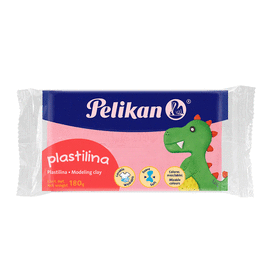 PLASTILINA MARQUETA ROSA 180 GRS