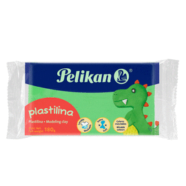 PLASTILINA MARQUETA VERDE CLARO 180 GRS