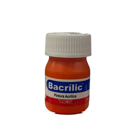 PINTURA ACRÍLICA NARANJA 20 ML BACRILIC