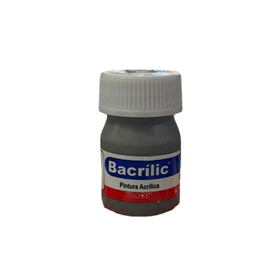 PINTURA ACRÍLICA GRIS 20 ML BACRILIC