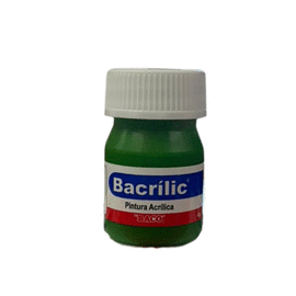PINTURA ACRÍLICA VERDE CLARO 20 ML BACRILIC