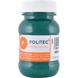 PINTURA ACRILICA VERDE OBSCURO 100 ML