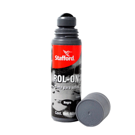 TINTA PARA SELLOS 60 ML NEGRO ROLL ON STAFFORD