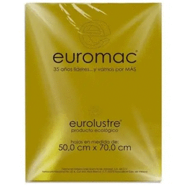 PAPEL LUSTRE ORO 50 X 70 CM S