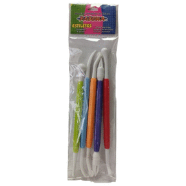 ESTILETES BASICOS PARA FOAMY MOLDEABLE BOLSA C/5 PZAS